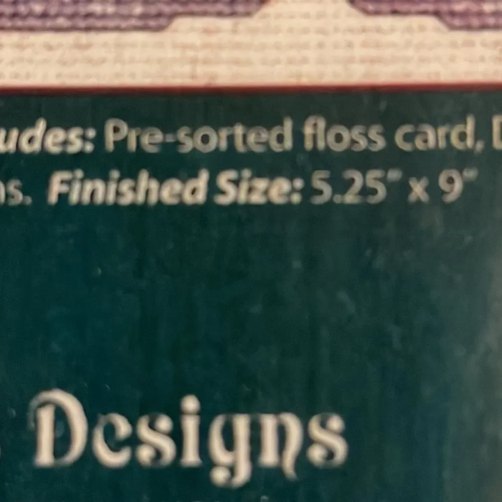 Jeanette Crews ‘Margaret Catherine Loblolly’ Counted Cross Stitch Kit #8…